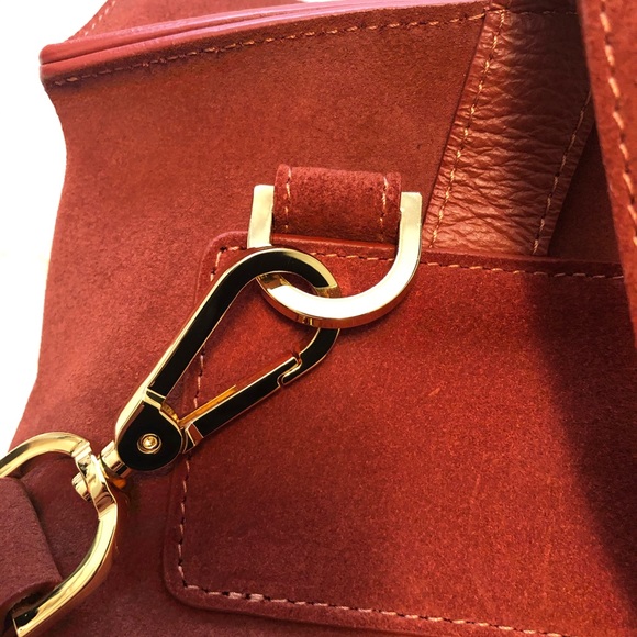 ♦️SOLD♦️Mansur Gavriel Lady Bag in Burnt orange suede - Picture 14 of 15